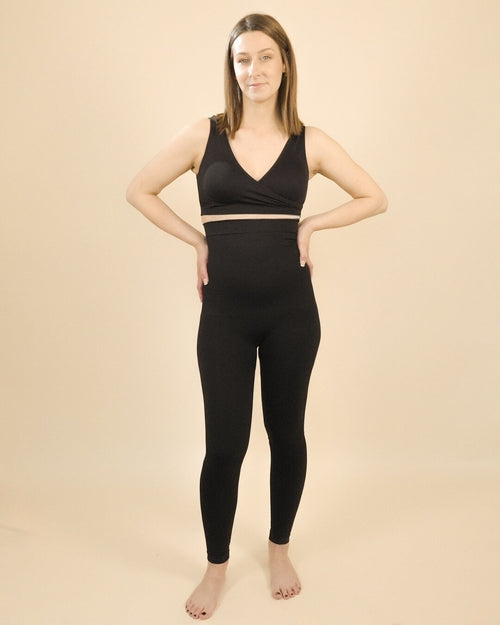 Postpartum Recovery Leggings Up