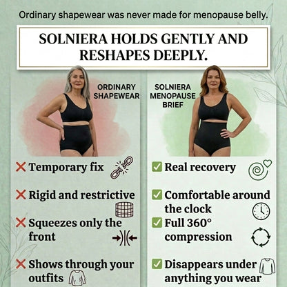 High-waisted shaping underwear for menopause belly