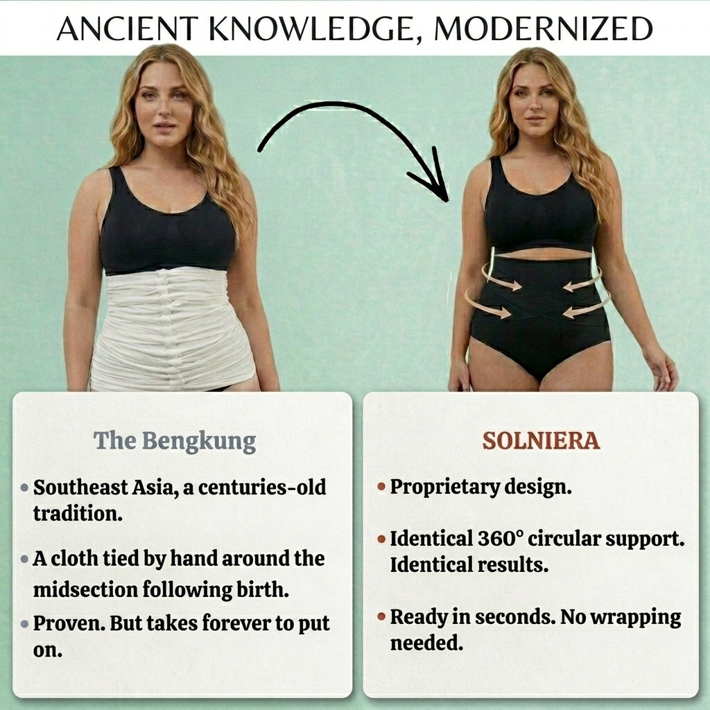 High-waisted shaping underwear for menopause belly
