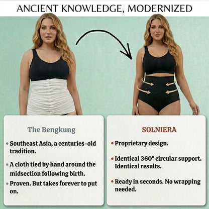 High-waisted shaping underwear for menopause belly