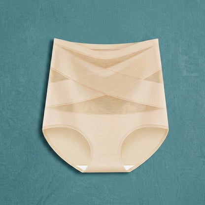 High-waisted postpartum shaping underwear