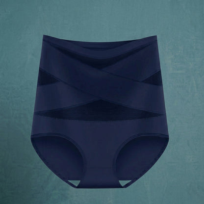High-waisted postpartum shaping underwear